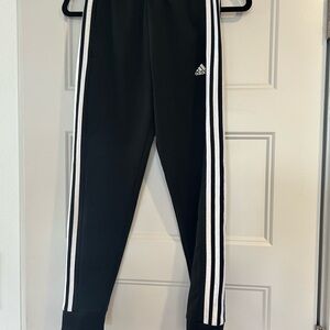 Adidas Youth Black Track Pants
